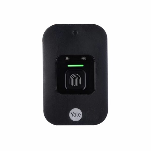 Yale Fingerprint Digital Wardrobe Lock for Sliding Door- Mounted- Black - FP-SL-F-B-02